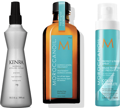 summer healthy hair tips heat protection products
