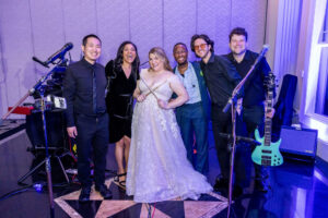 Silver Arrow Band at wedding